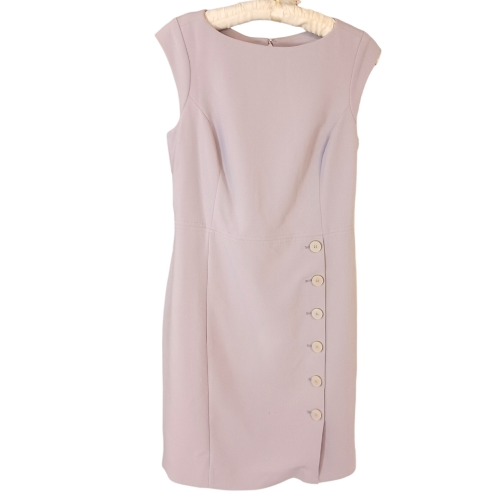 Size 6 S/M LTD Sheath Womens Dress Midi Business Cap Sleeve,Contemporary